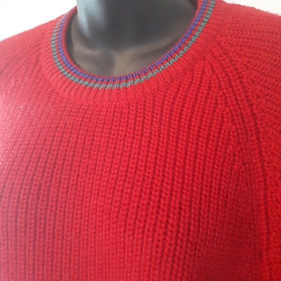 Vintage Gant The Rugger Knit Sweater Men's Medium - Picture 2 of 6
